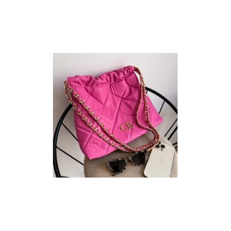 Hera Bag Cadena Oro Color Rosa