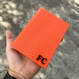 Porta Pasaporte Orange