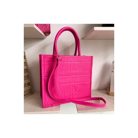 Alpha Tote Medium Hot Pink