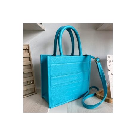 Alpha Tote Petite Aqua