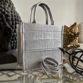 Alpha Tote Petite Silver