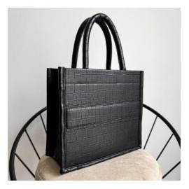 Alpha Tote Petite Total Gavial Negro