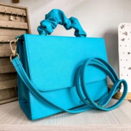 Bolso Aria Scrunchie Aqua