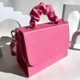 Bolso Aria Scrunchie Rosa Pop