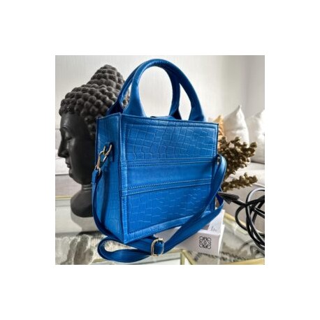 Bolso Atenea Tote Azul Eléctrico